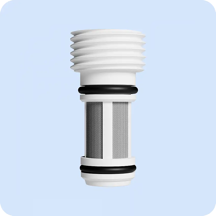 Electric Bidet Water Filter with Stainless Steel Mesh